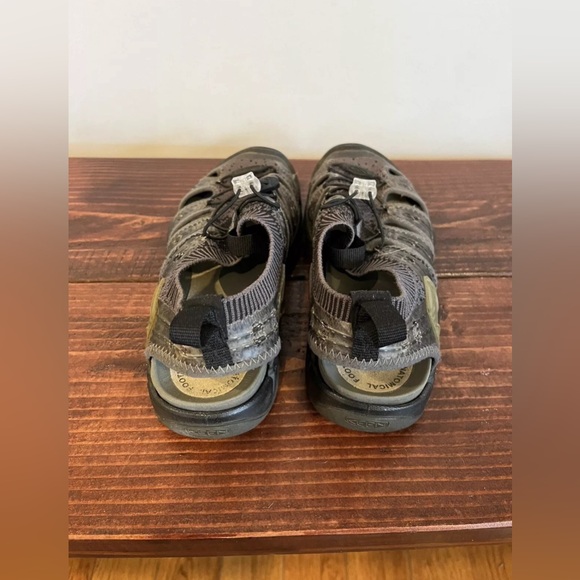 KEEN EvoFit Women’s Sandals Gray Paloma One Sport Size 8.5 Hiking Shoes Outdoor - Picture 4 of 9